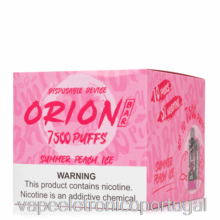 Vape Eletrônico [pacote Com 10] Vape Perdido Orion Bar 7500 Descartável